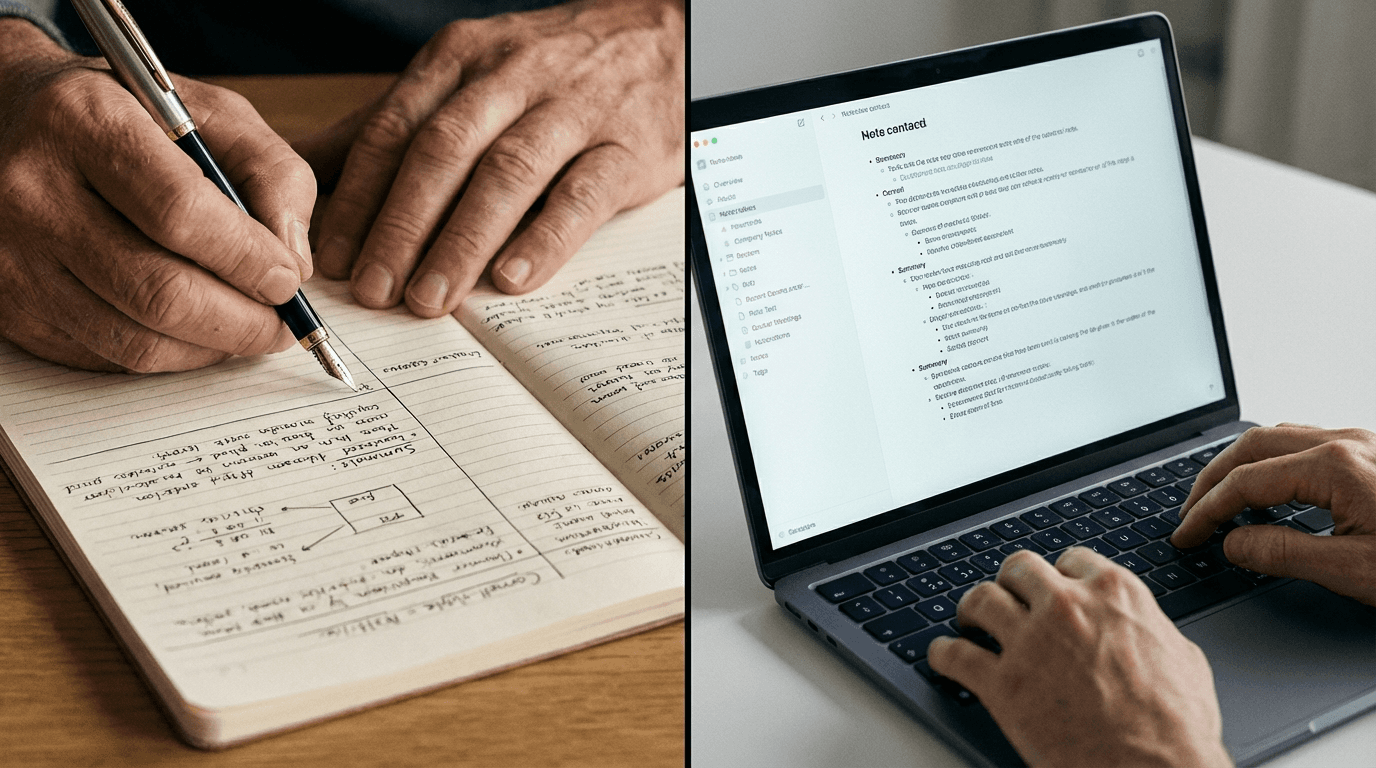 Přehled tří metod psaní poznámek: Cornell, odrážky a myšlenková mapa