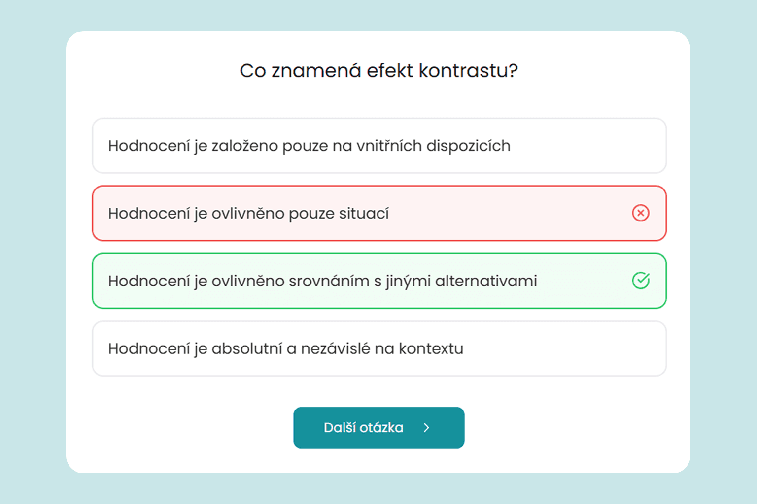 Smart quizzes